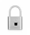 Serrure de porte Rechargeable USB sans clé de sécurité dorée cadenas intelligent d'empreintes digitales déverrouillage rapide en