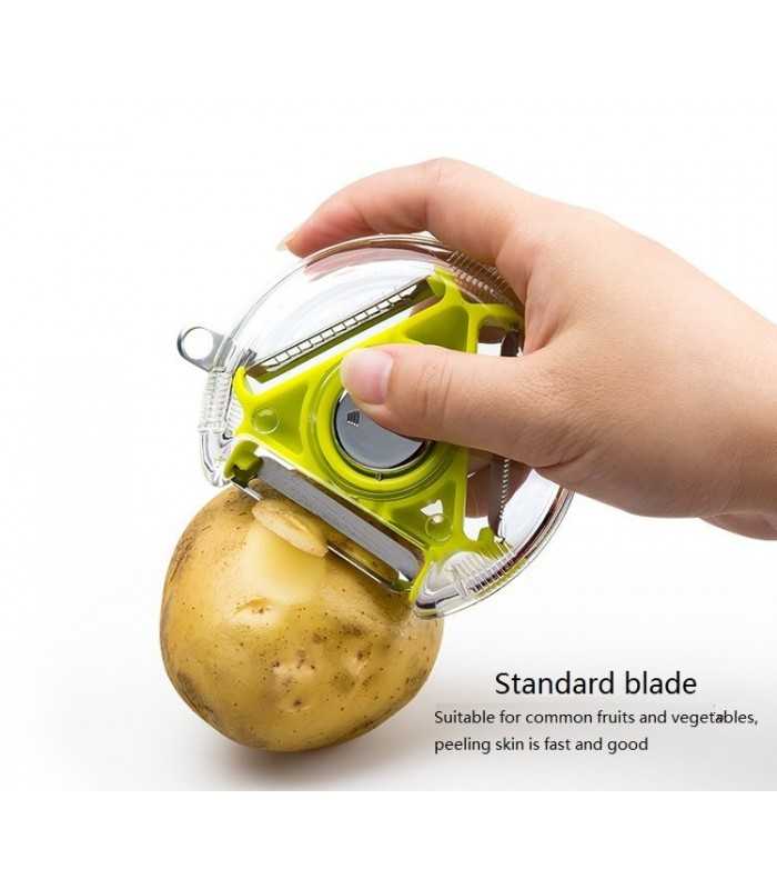 Meilleur Éplucheur 3 en 1 Multi-Fonction | Économe Fruit et Légume